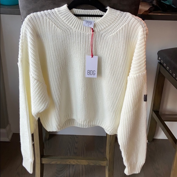Urban Outfitters Sweaters - Urban Outfitters BDG Shaker Cropped Sweater NWT